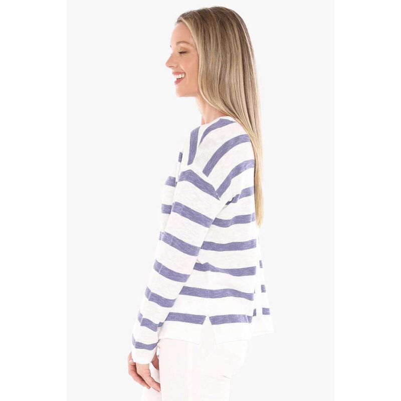 Jump Stripe Slub Pullover image number 2